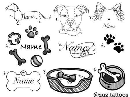 Dog Lover inspired designs by Zuzanna Sale