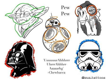 Star Wars inspired designs by Zuzanna Sale