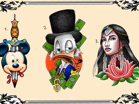 Disney inspired designs by Maciek For Discount