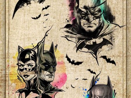 Batman inspired designs by Daniel Online now