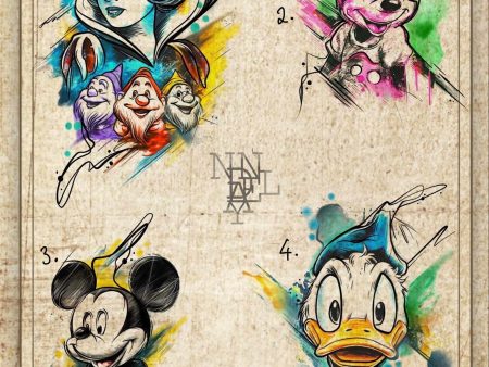 Disney inspired designs by Daniel Online now