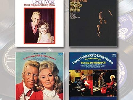 WAGONER,PORTER & DOLLY PARTON - ONCE MORE   TWO OF A KIND   TOGETHER AWAYS   RIGHT COMBINATION BURNING THE MIDNIGHT OIL (CD) Sale