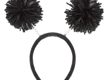 Black Pom Pom Headbopper Online