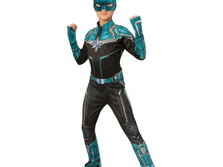 Child Captain Marvel Kree Deluxe Costume Online Hot Sale