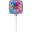 Shimmer & Shine 9in Square Balloon Online