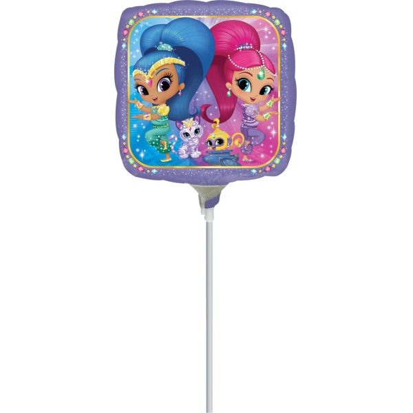 Shimmer & Shine 9in Square Balloon Online