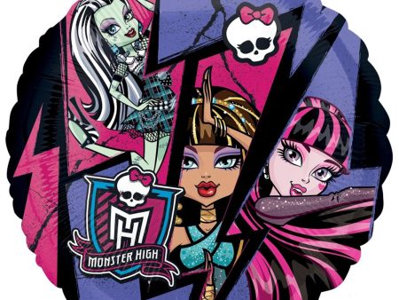 Monster High Group Foil Balloon 18in Supply