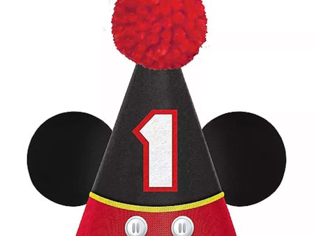 Disney Mickey Mouse Forever Deluxe Cone Hats Supply