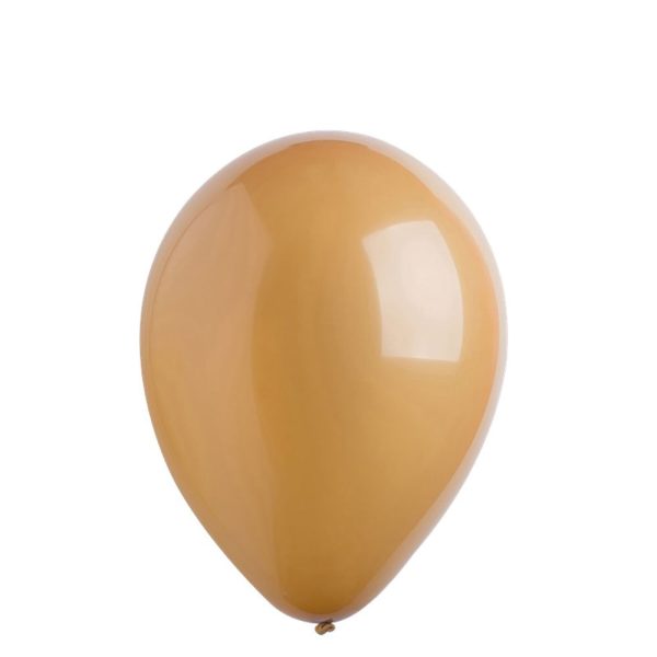 Mocha Brown Fashion Latex Balloons 5in, 100pcs Discount