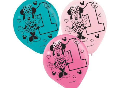 Minnie s Fun To Be One Latex Balloons 15pcs Supply