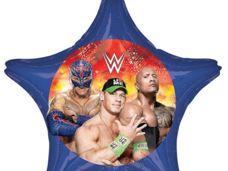 WWE Group Star Jumbo Foil Balloon 28in Online Sale