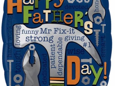 Mr. Fix-It Father s Day Foil Balloon 18in Fashion