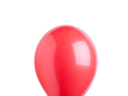 Apple Red Standard Latex Balloons 5in, 100pcs For Discount