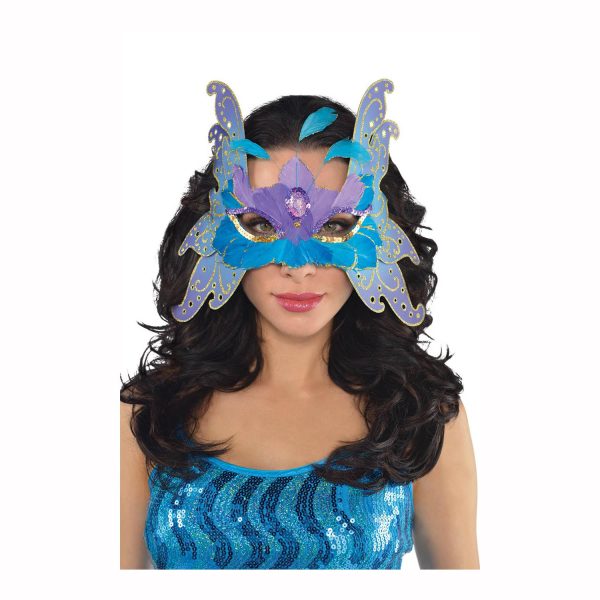 Adult Butterfly Feather Mask Discount