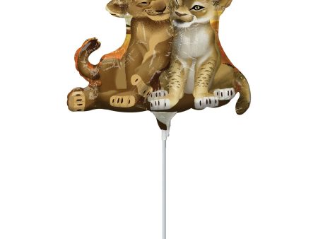 Lion King Mini Shape Foil Balloon 27x22cm Hot on Sale