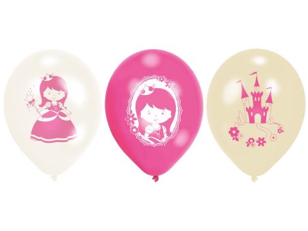 My Princess Latex Balloons 6pcs Fashion