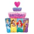 Multi Princess Cake SuperShape Balloon 53x71cm Sale