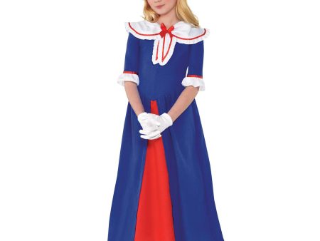 Child Martha Washington Costume For Discount