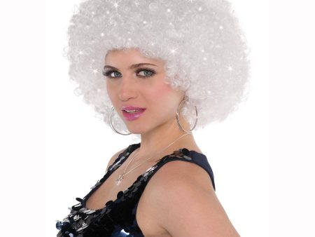 Adult Afro Light Up Wig Hot on Sale