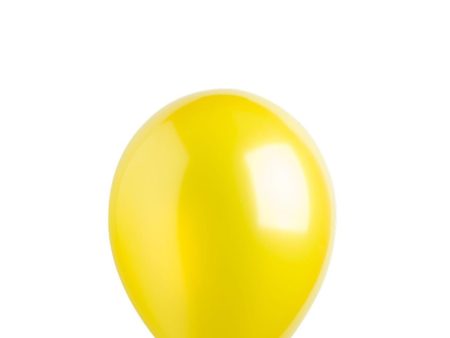 Metallic Yellow Sunshine Latex Balloons 5in, 100pcs Online Hot Sale