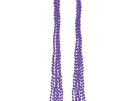 Metallic Purple Necklaces 8pcs Online Hot Sale