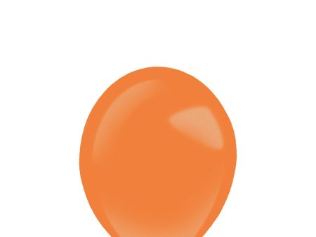 Metallic Tangerine Latex Balloons 5in, 100pcs Discount