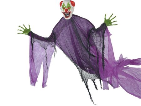 Clown Hanging Fabric & Plastic Prop 7ft Online Sale