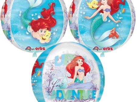 Ariel Dream Big Orbz Balloon 38x40cm Online