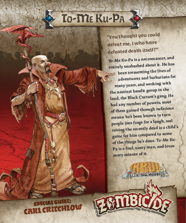 Zombicide: Black Plague Special Guest Box - Carl Critchlow Fashion