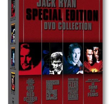 THE JACK RYAN SPECIAL EDITION COLLECTION (THE HUNT FOR RED OCTOBER PATRIOT GAMES CLEAR AND PRESENT DANGER THE SUM OF ALL FEARS) Online now