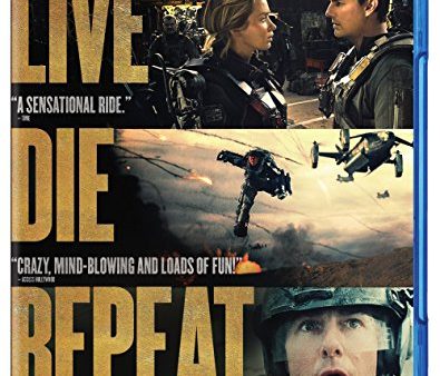 LIVE DIE REPEAT: EDGE OF TOMORROW (BILINGUAL) [BLU-RAY + DVD + ULTRAVIOLET] Discount